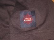 Лот №А2553 Футболка тёмно-синяя Fire & Rescue Service р.L