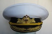 Фуражка адмиралов ВМФ СССР р-60