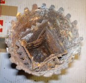 Внутренняя часть австрийского фугаса периода ПМВ