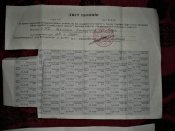 Листы талонов ветеранов войны для проезда 2012 по 2017 и 2013 по 2018 года