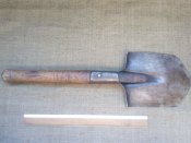 Малая пехотная лопата Завод номер 54 1943год(?). Подписная.