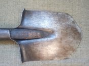 Малая пехотная лопата Завод номер 54 1943год(?). Подписная.