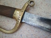 Ранняя шашка РИА обр.1881г.
