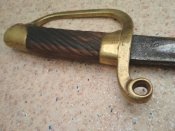 Ранняя шашка РИА обр.1881г.
