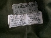 Osterreich Bundesher  куртка + рубашка