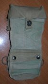 Брезентовый подсумок армии Дании