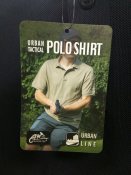 Футболка поло Helikon-Tex UTL® Polo, Black, розмір XXL. Новий товар.