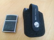 Zippo (оригинал) зажигалка + чехол