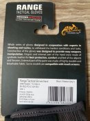 Рукавиці Helikon-Tex® Range Tactical Gloves Hard, Black/Shadow Grey, розмір L.
