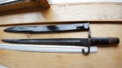 Штык образца 1873 г. винтовке системы Верндля. Бонусом самодельные ножны.