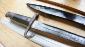 Штык образца 1873 г. винтовке системы Верндля. Бонусом самодельные ножны.