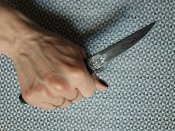 Нескладной нож от компании Columbia River Knife and Tool® (CRKT®). Модель Burnley Obake™ Gray (2367)