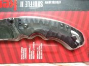 Складной нож от компании Kershaw. Модель Shuffle II Black. Оригинал