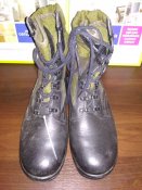 Берцы военные тропические черые/олива облегчёнки - оригинал BW Baltes Tropenstiefel р.42 (лот №12)
