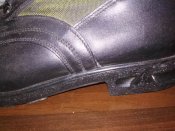 Берцы военные тропические черые/олива облегчёнки - оригинал BW Baltes Tropenstiefel р.42 (лот №12)