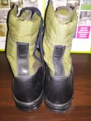 Берцы военные тропические черые/олива облегчёнки - оригинал BW Baltes Tropenstiefel р.42 (лот №12)