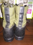 Берцы военные тропические черые/олива облегчёнки - оригинал BW Baltes Tropenstiefel р.44 (лот №16)