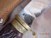 нож охотничий номерной СССР.ПК МООР.