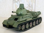 Настольная шкатулка танк Т-34-76 из метала.