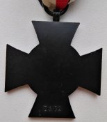 Почётный Крест Гинденбурга для вдов и родственников (Вдовий крест)