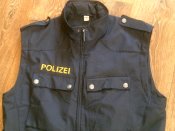 Жилетка Polizei + рубашка