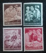 Рейх 1944г. 10 лет благотворительной организации полная серия