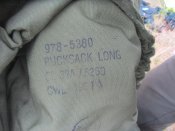 Британский рюкзак Bergen Long Olive.
