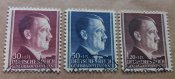 Почтовые марки генерал-губернаторства Польша, день рождения Гитлера