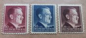 Почтовые марки генерал-губернаторства Польша, день рождения Гитлера