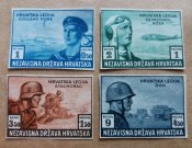 Почтовые марки - Хорватский легион