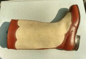 Генеральские сапоги-бурки СССР 41 р(26 см)
