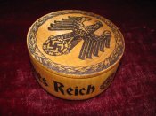 Шкатулка круглая  "Deutsches Reich"