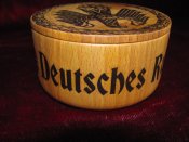 Шкатулка круглая  "Deutsches Reich"