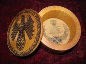 Шкатулка круглая  "Deutsches Reich"