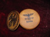 Шкатулка круглая  "Deutsches Reich"
