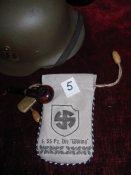 Кисет для табака Германия ,Вмв, "5. SS Pz. Div "Wiking" №5