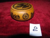 Круглая шкатулка (табакерка)"Deutsches Reich"