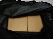 Сумка транспортная чёрная объём около 60-70л полиции Великобритании. (лот №1)