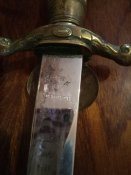 Кортик чиновников и лесничих лесных хозяйств образца 1937 г. Чехословакия