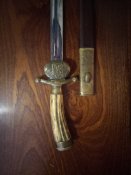 Кортик чиновников и лесничих лесных хозяйств образца 1937 г. Чехословакия