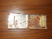 перо складной нож СССР и портсигар