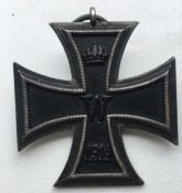 Железный крест 2,( двойное клеймо Fr),ПМВ