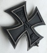 Железный крест 2,( двойное клеймо Fr),ПМВ