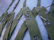 Лямки для рюкзака широкі M 85, OD green. Чехія.