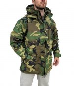 парка и штаны US Army cold weather ECWCS woodland