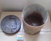 Бак от порохового заряда 150-мм тяжелой полевой гаубицы sFH.18 3