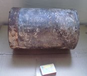 Бак от порохового заряда 150-мм тяжелой полевой гаубицы sFH.18 4