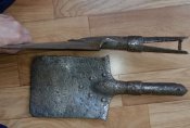 Царские две лопатки 1910 г.Под реставрацию