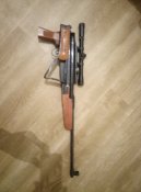 Винтовка с усиленной пружиной