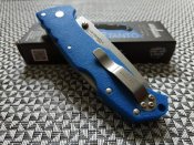 Складной нож от компании Cold Steel. Модель Pro Lite Tanto (Blue).  Оригинал.